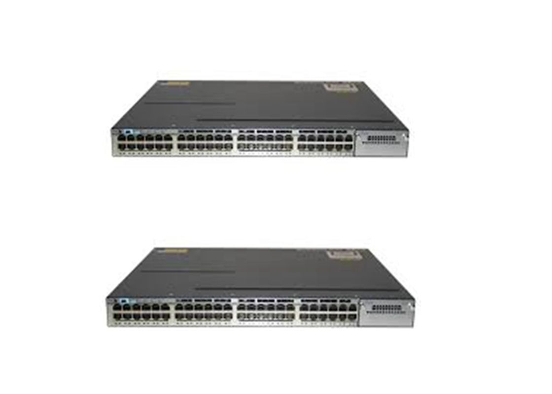 Cisco Catalyst 3750X 48 Port Poe Gigabit Managed Switch WS-C3750X-48P-S