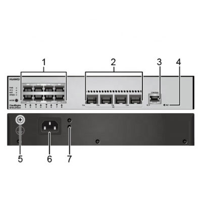 S5735-L8T4S-A1 Gigabit Ethernet Nic Kartı 8x 10 100 1000Base-T 4 Gigabit SFP